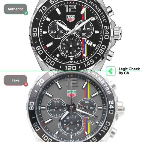 how to spot fake tag heuer formula 1 watches|tag heuer formula 1 43mm.